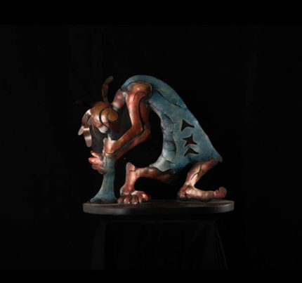 KOKOPELLI TABLE SCULPTURE